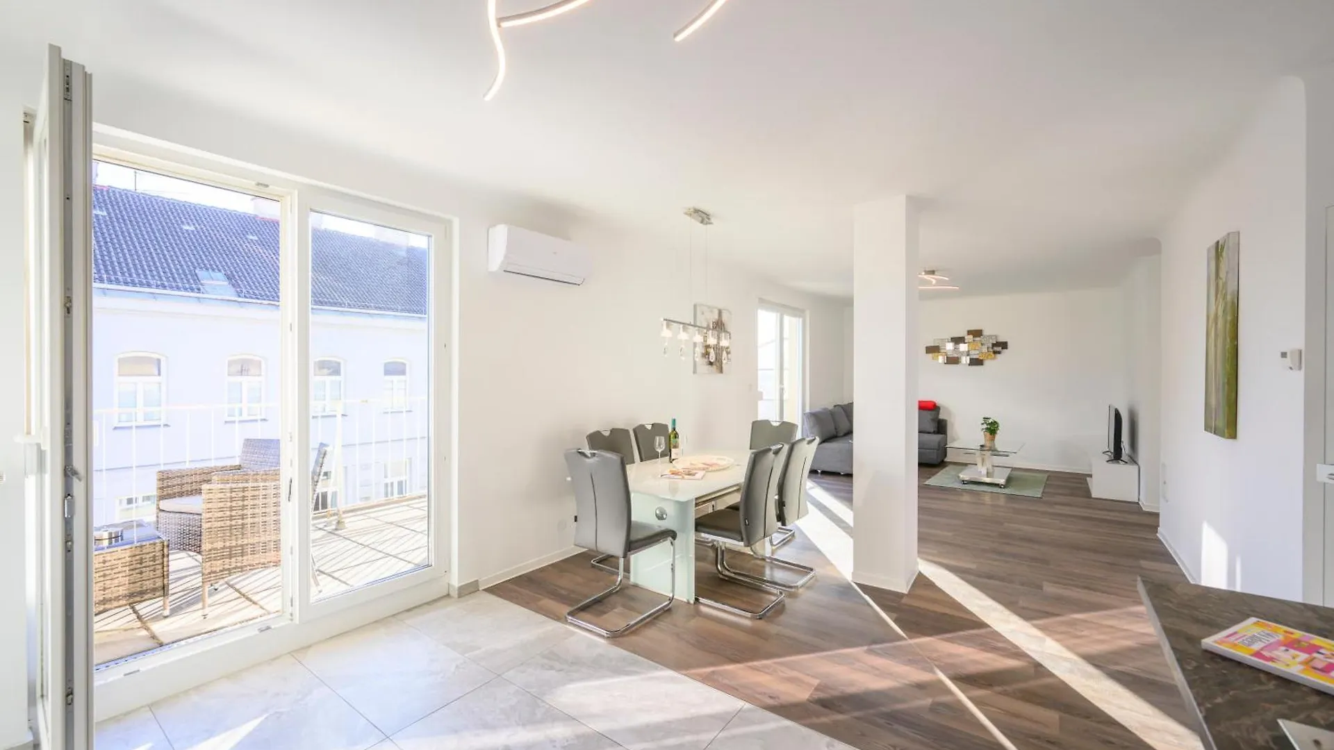 Apartament Rooftop Balcony Dream Margareten Wiedeń Austria